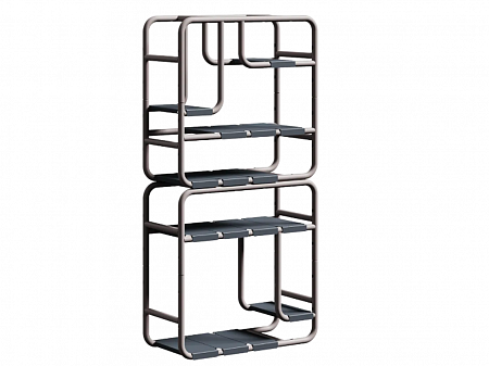 Комплект стеллажей Step 3 + 1 | Высота: 1 м.